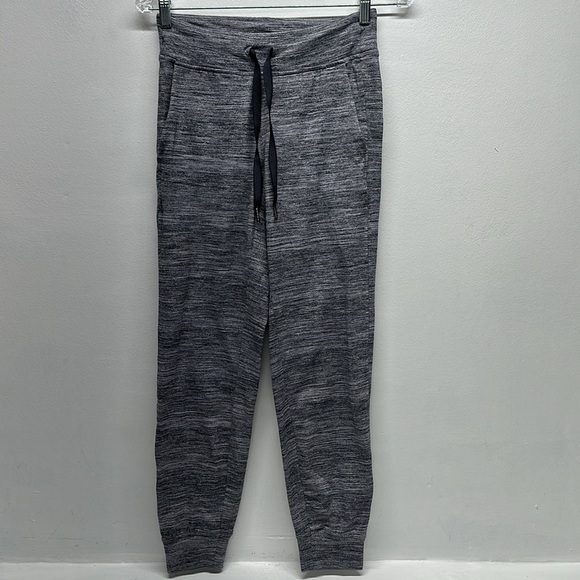 Lululemon Ready to Rulu Jogger Pants Space Dye Camo Seal Grey Deep Coal Size 4 - Picture 1 of 7